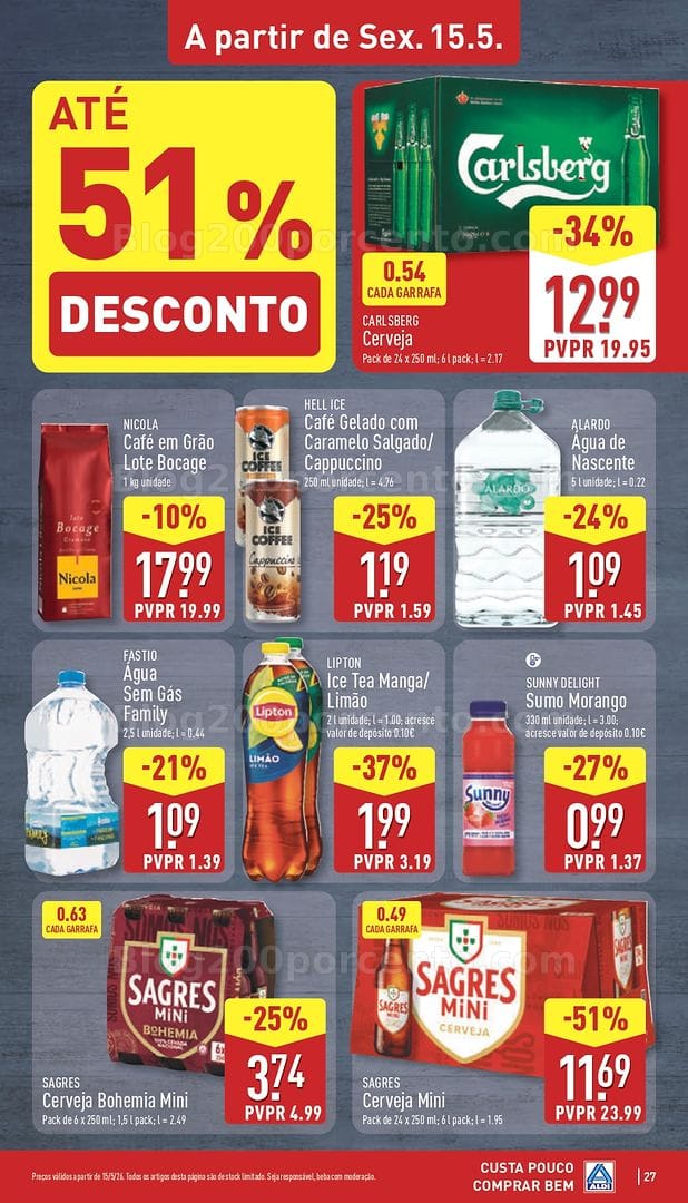 Antevisão Folheto ALDI Promoções de 11 a 17 maio